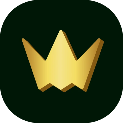 CrownGreen favicon with crown emblem